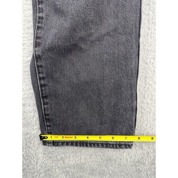 NYDJ Women's Size 31 Brooke High-Rise Loose Straight Jeans In Vintage Black - Picture 9 of 12